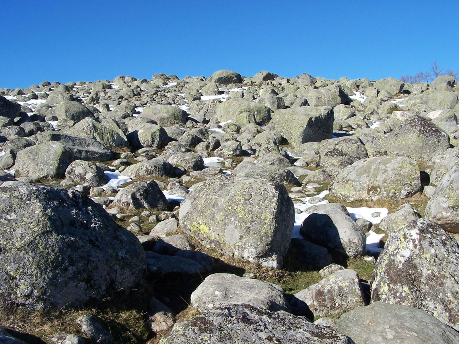 Morena glacial de Chaguazoso.