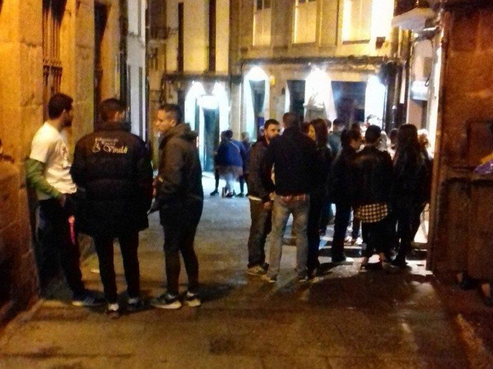 El ambiente en la calle Pizarro, el fin de semana pasado.