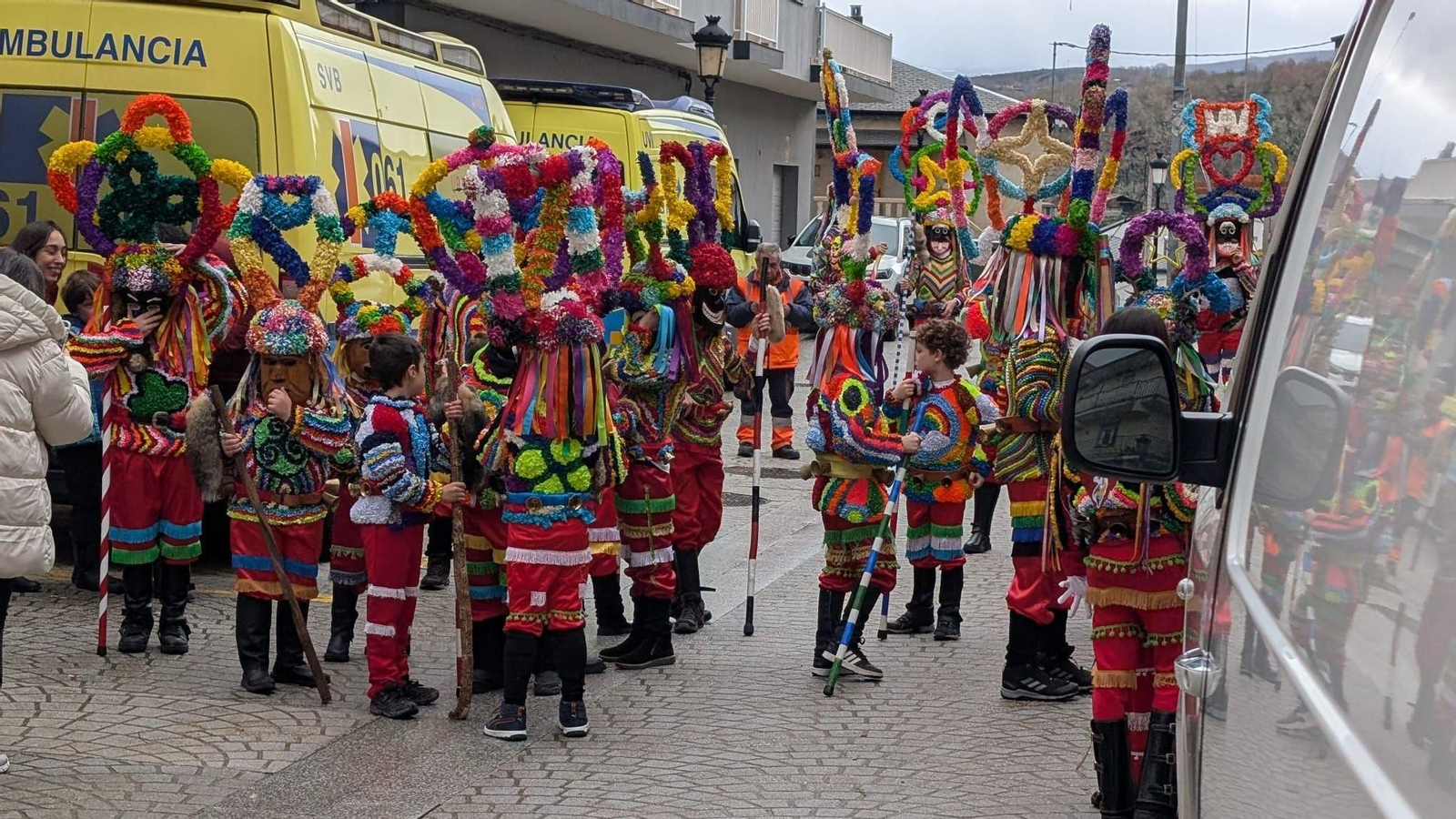 Los pequeños boteiros fueron protagonistas.