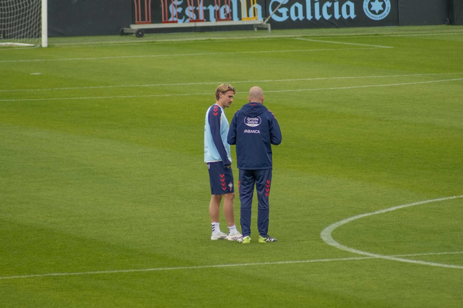 Galería | El Celta prepara su duelo ante Osasuna con Driouech ya incorporado