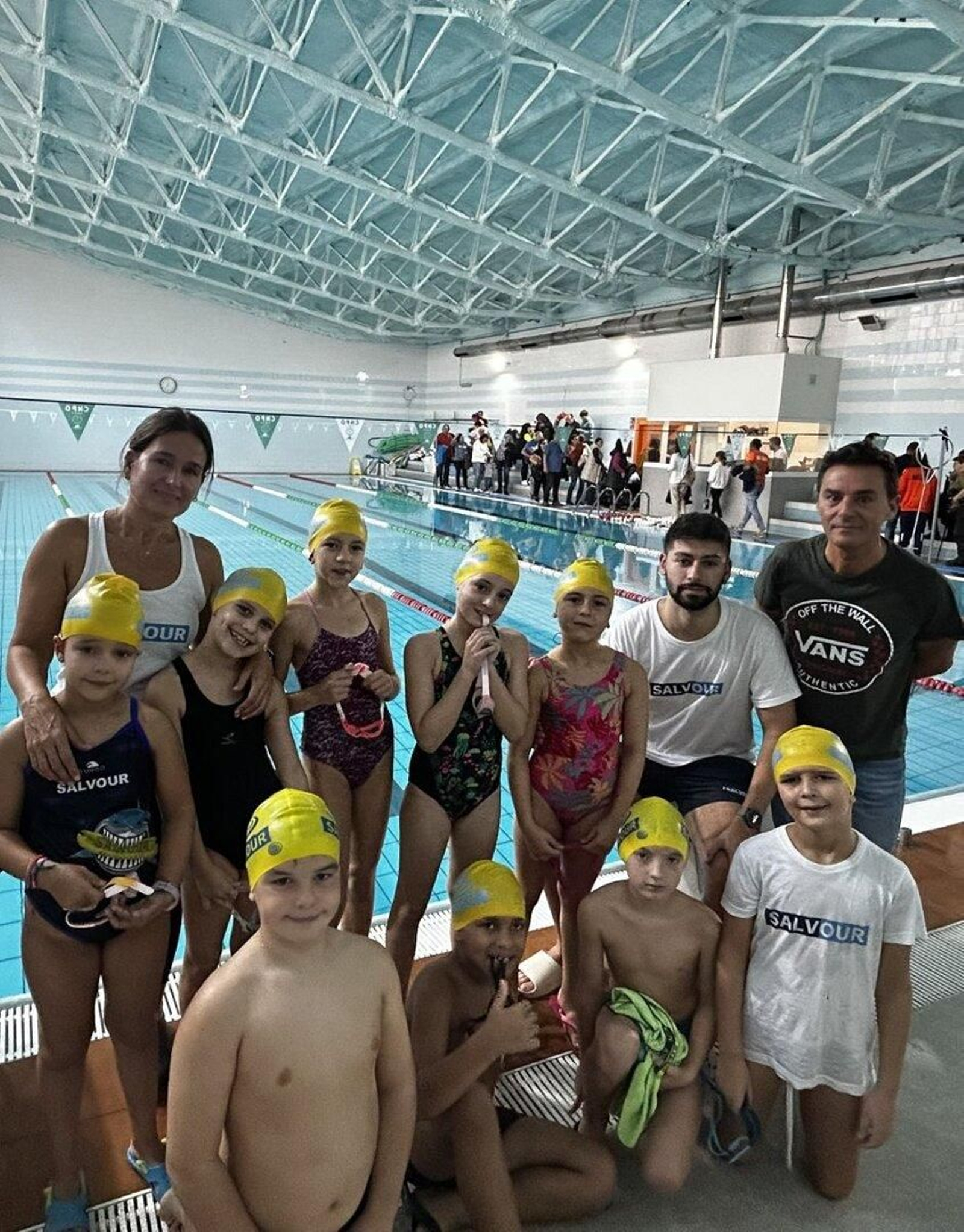 La delegación ourensana cuajó una buena actuación en este inicio de temporada.