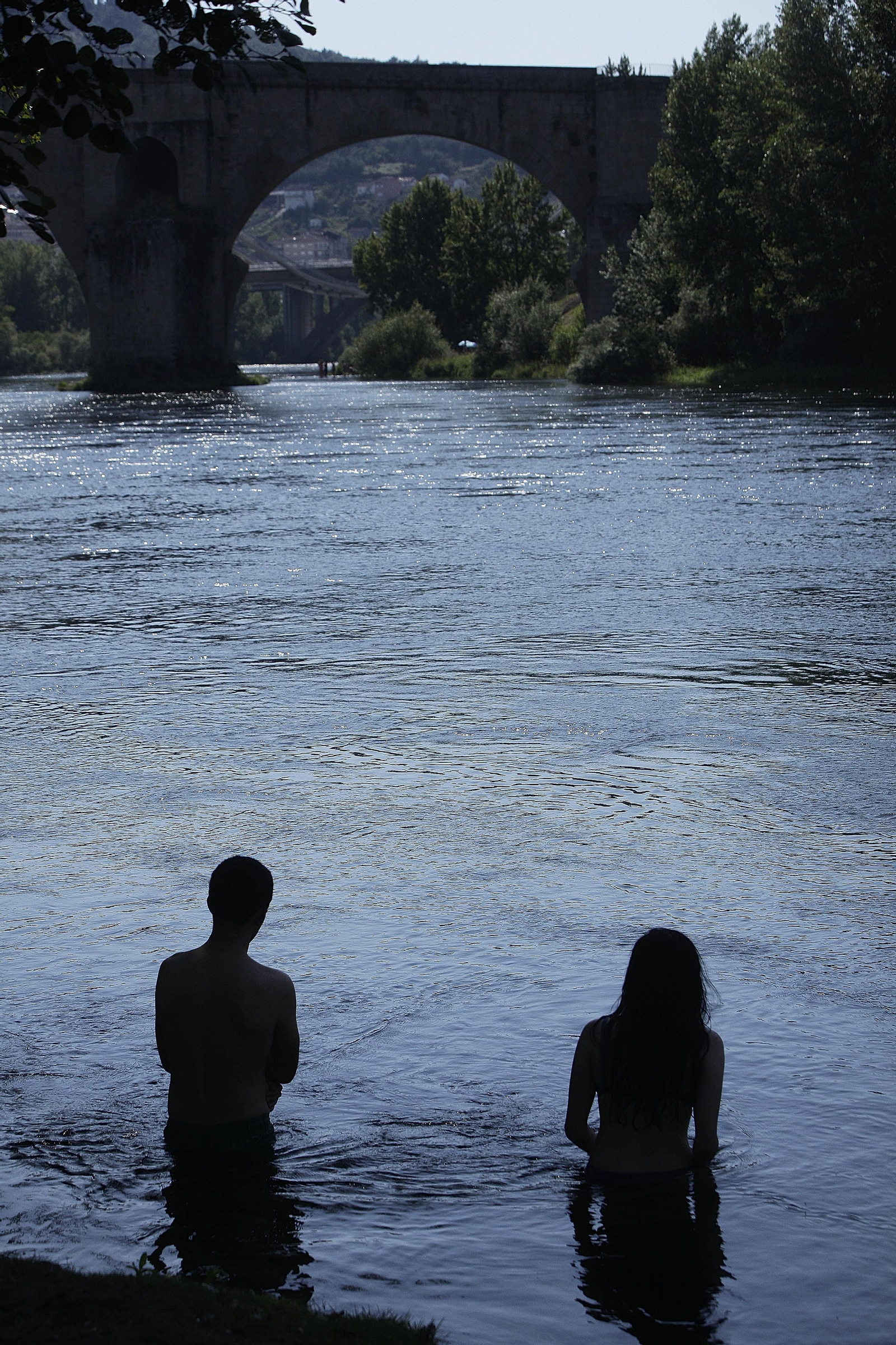 La mejor forma de refrescarse. FOTO: Miguel Ángel