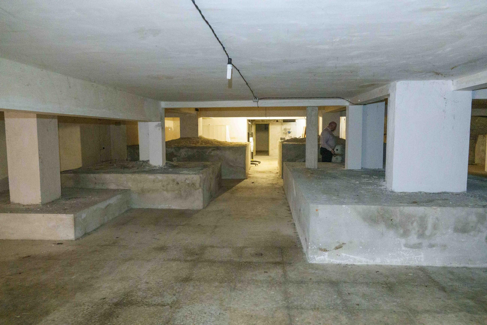 Galería | El interior del búnker nuclear que se esconde en O Castro