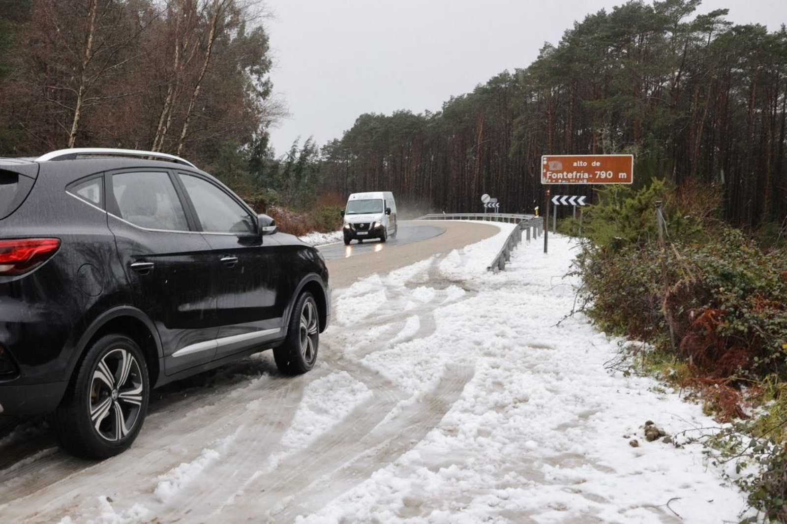 Galería | Los estragos de la borrasca Ingrid en Vigo y su área