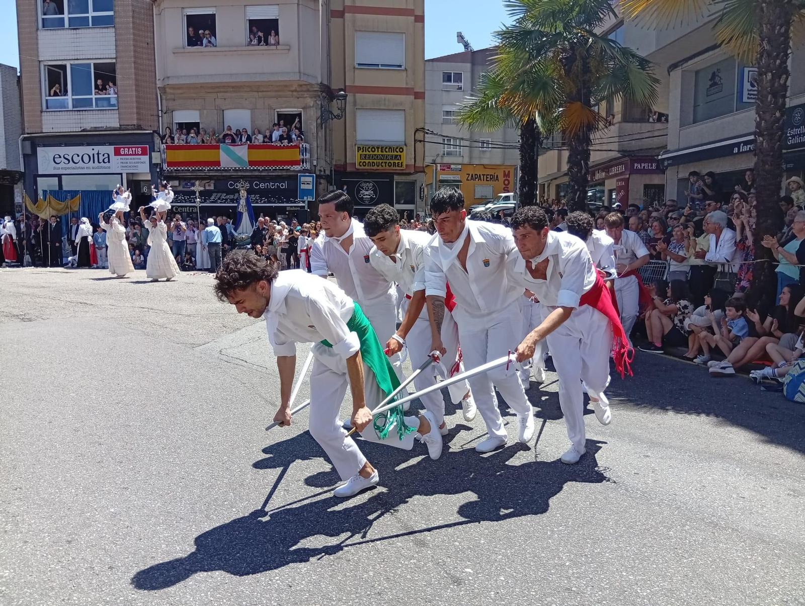 Celebración del Corpus en Redondela.