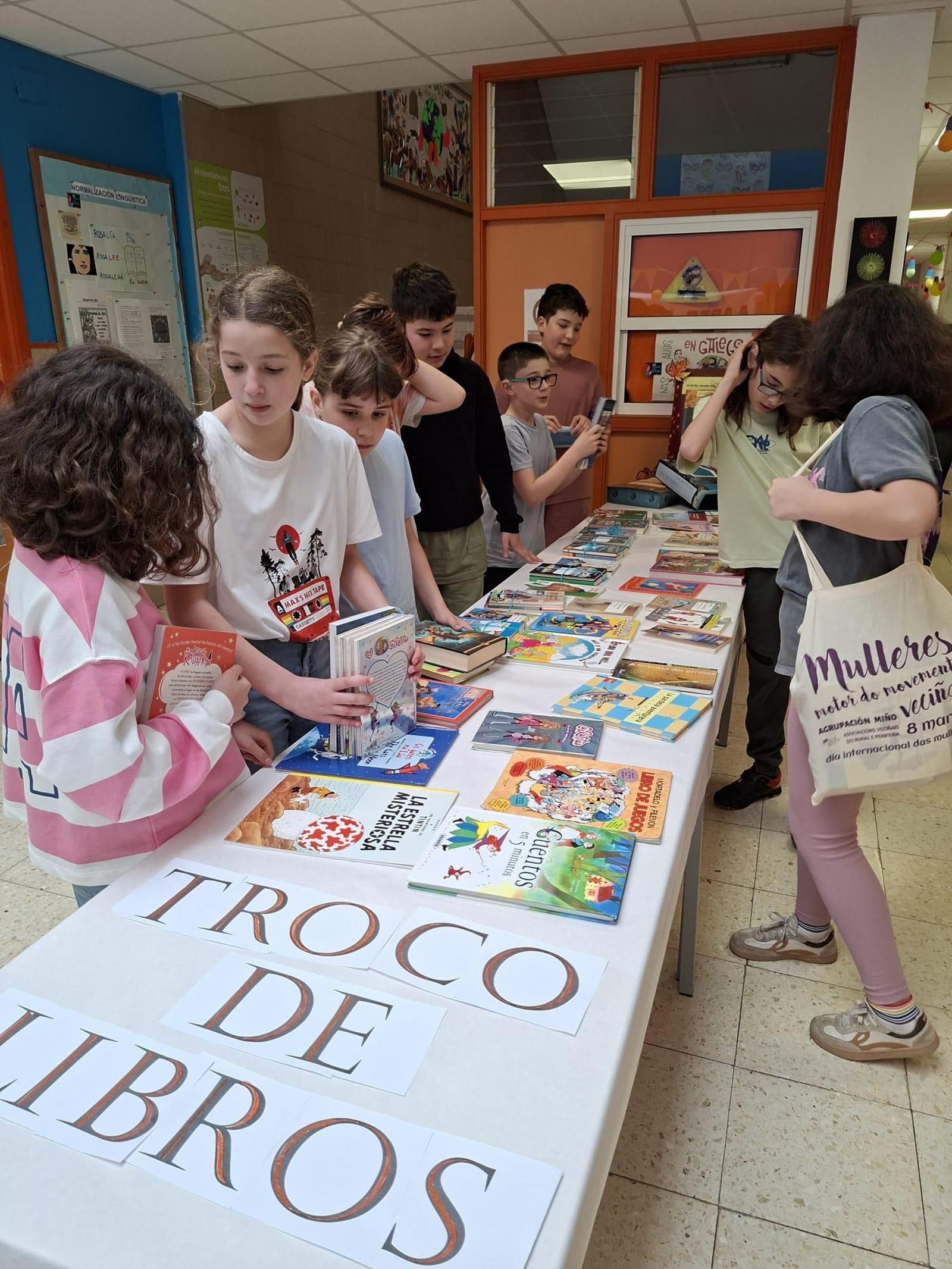 O Día do Libro no colexio Vistahermosa