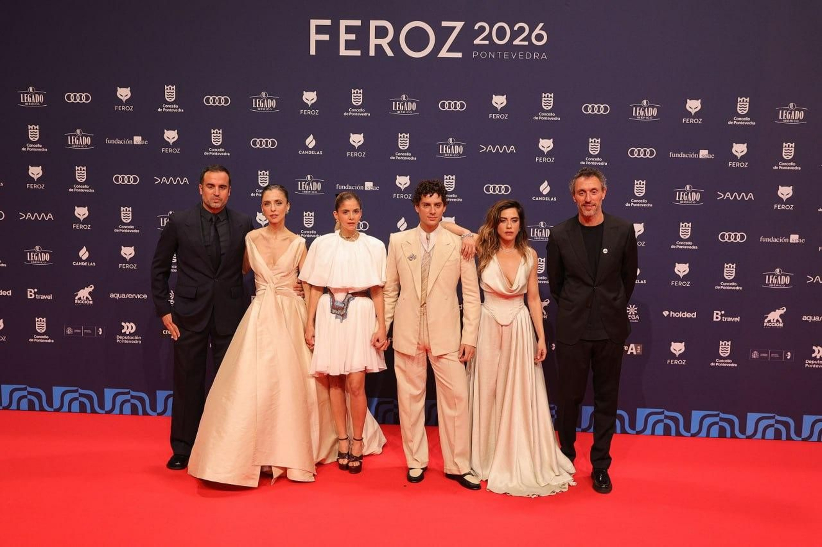 Galería | La alfombra roja de los Premios Feroz 2026 en Pontevedra