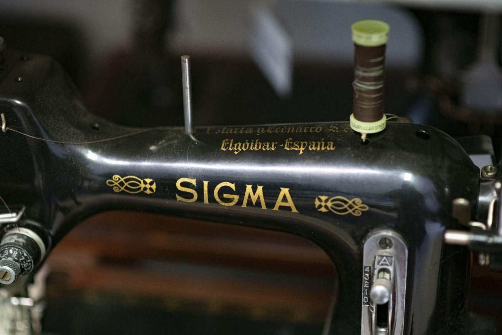 Galería | El placer de coser en una hermosa y cuidada máquina