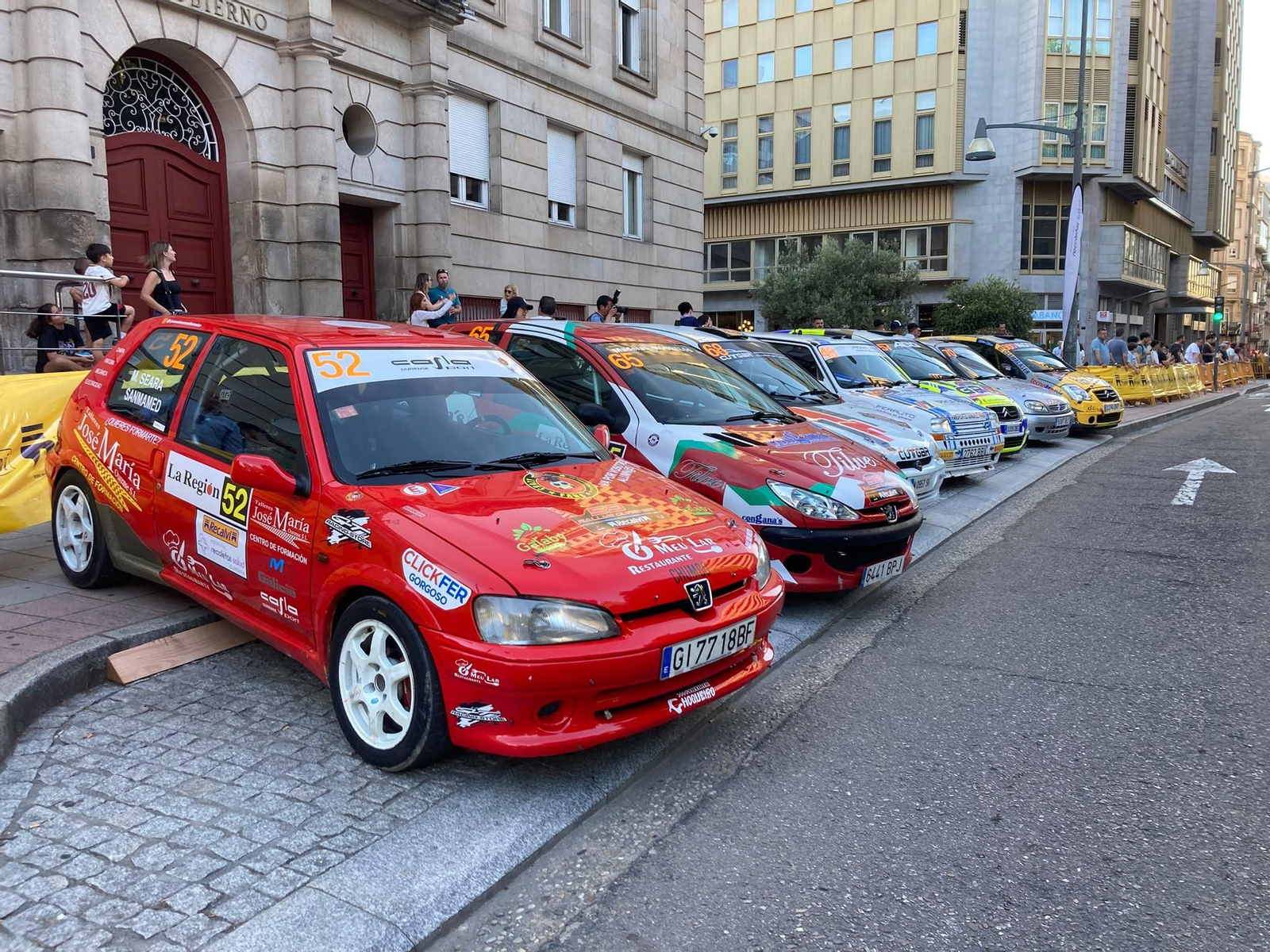 Galería | Arrancan los motores con la ceremonia de inauguración del Rally de Ourense