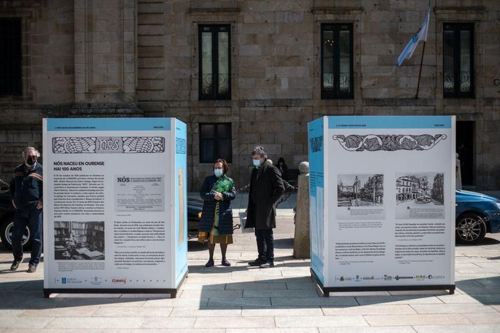 A exposición "Nós naceu en Ourense hai 100 anos" // FOTOS: ÓSCAR PINAL