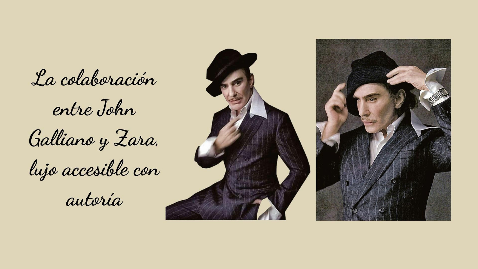 La colección de John Galliano con Zara sale al mercado en septiembre de 2026.