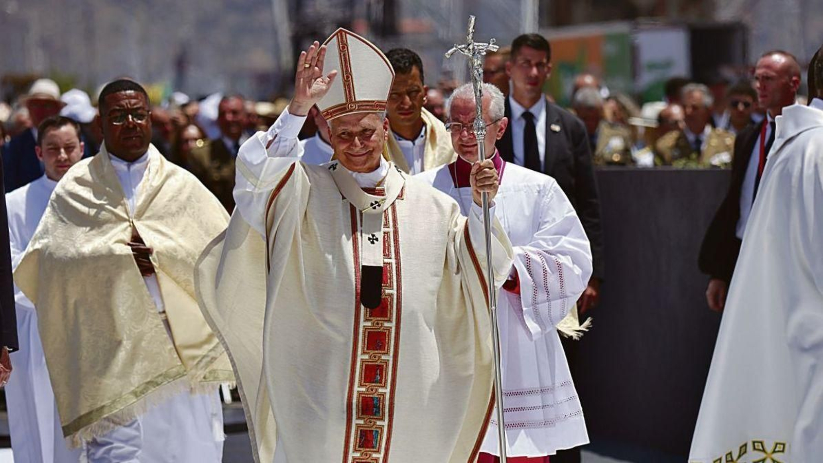 El papa León XIV, en Tenerife, el pasado mes de junio.