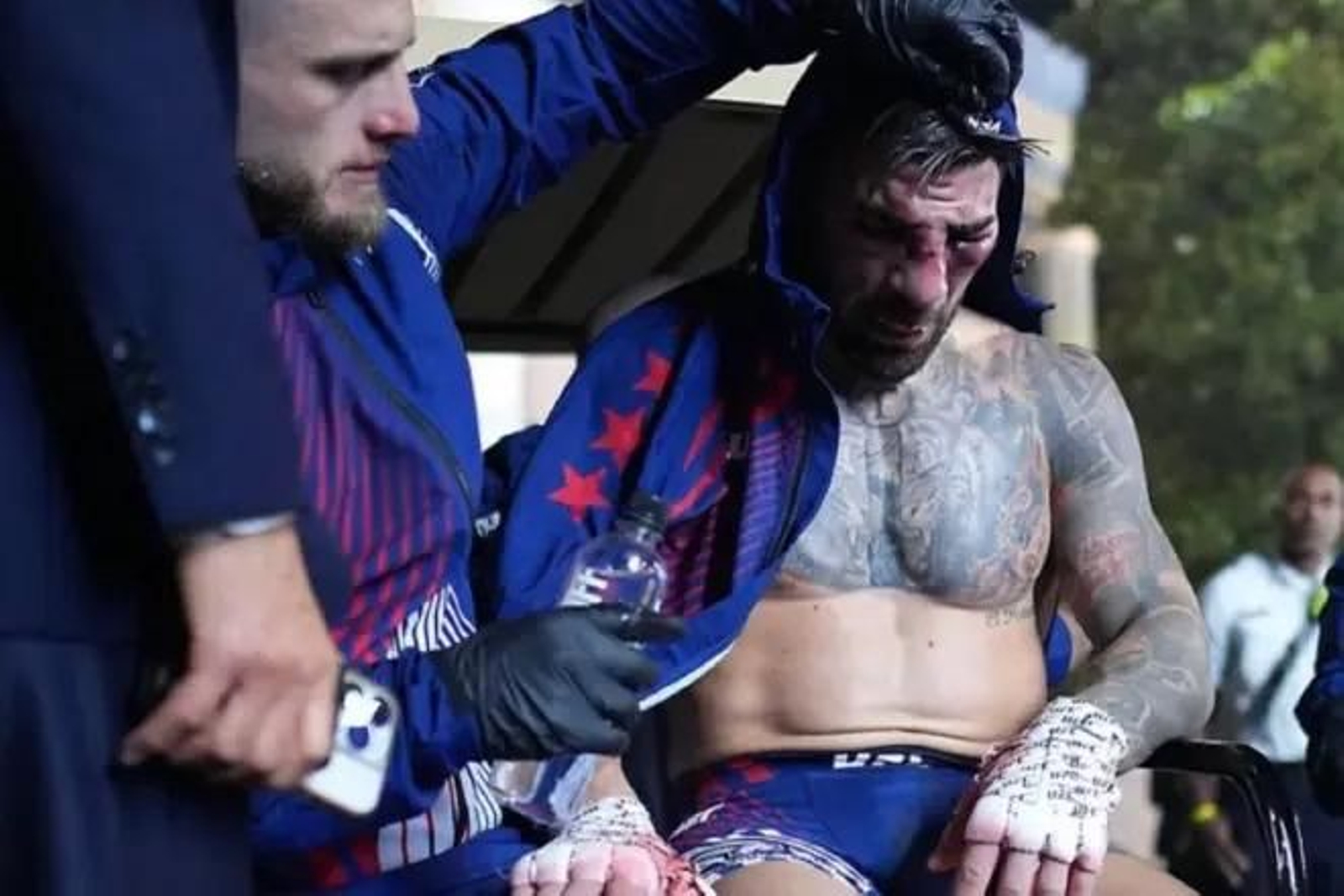 Galería | Así fue la pelea de Ilia Topuria frente a Justin Gaethje, en fotos