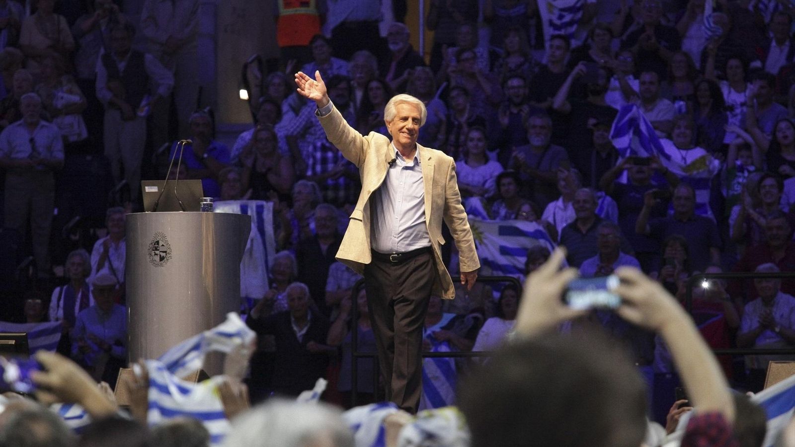 Tabaré Vázquez, dos veces presidente de Uruguay