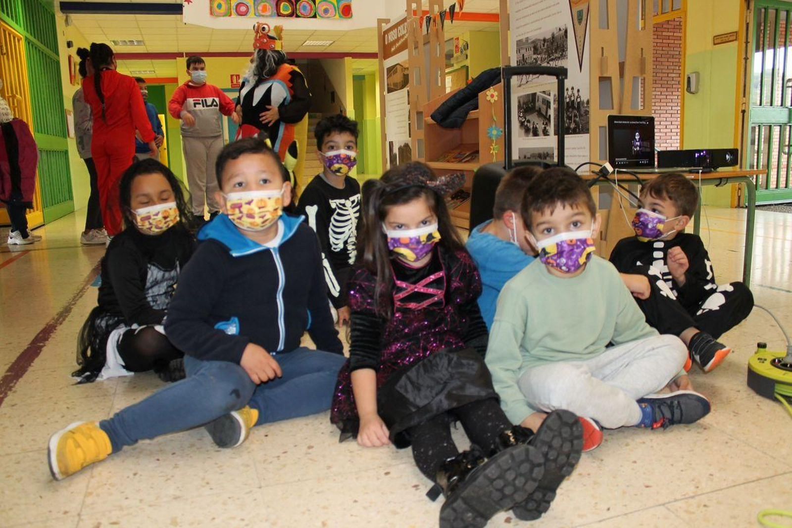 Virxe de Covadonga. Houbo disfraces para tódolos gustos.