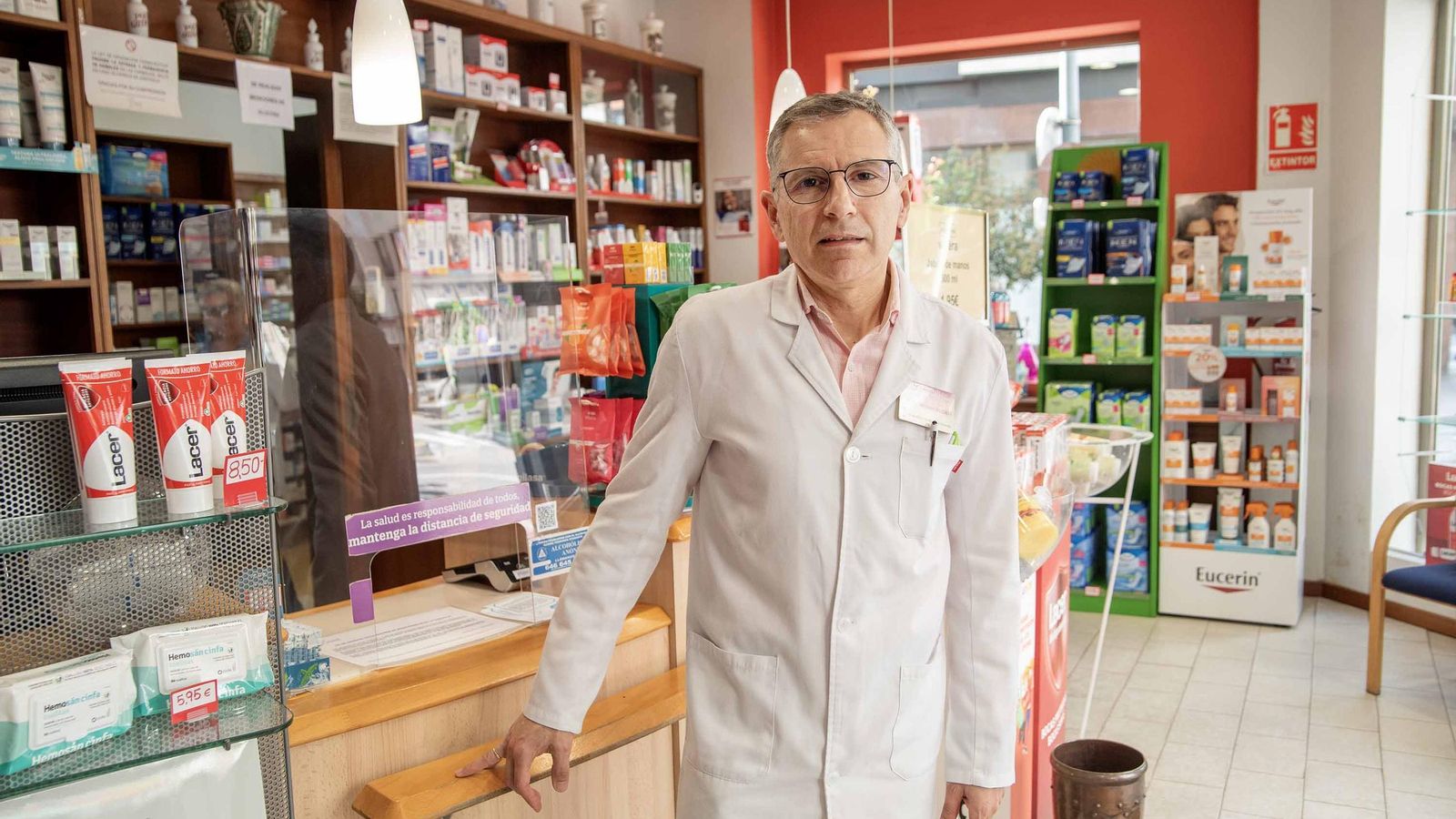 Enrique Álvarez Fortes es el vicepresidente del Colegio Oficial de Farmacéuticos de Pontevedra.