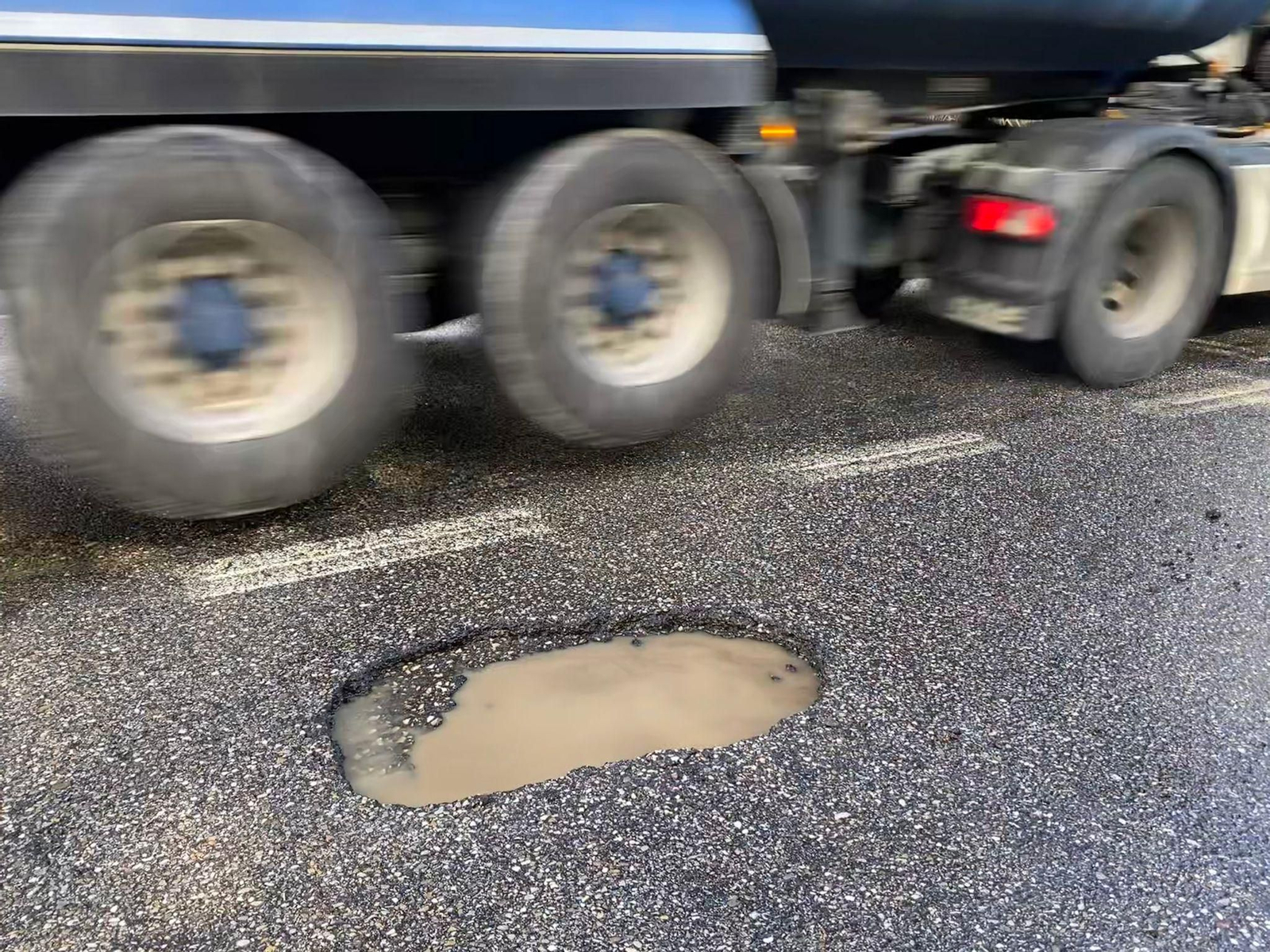 Nacional 120 en mal estado 10