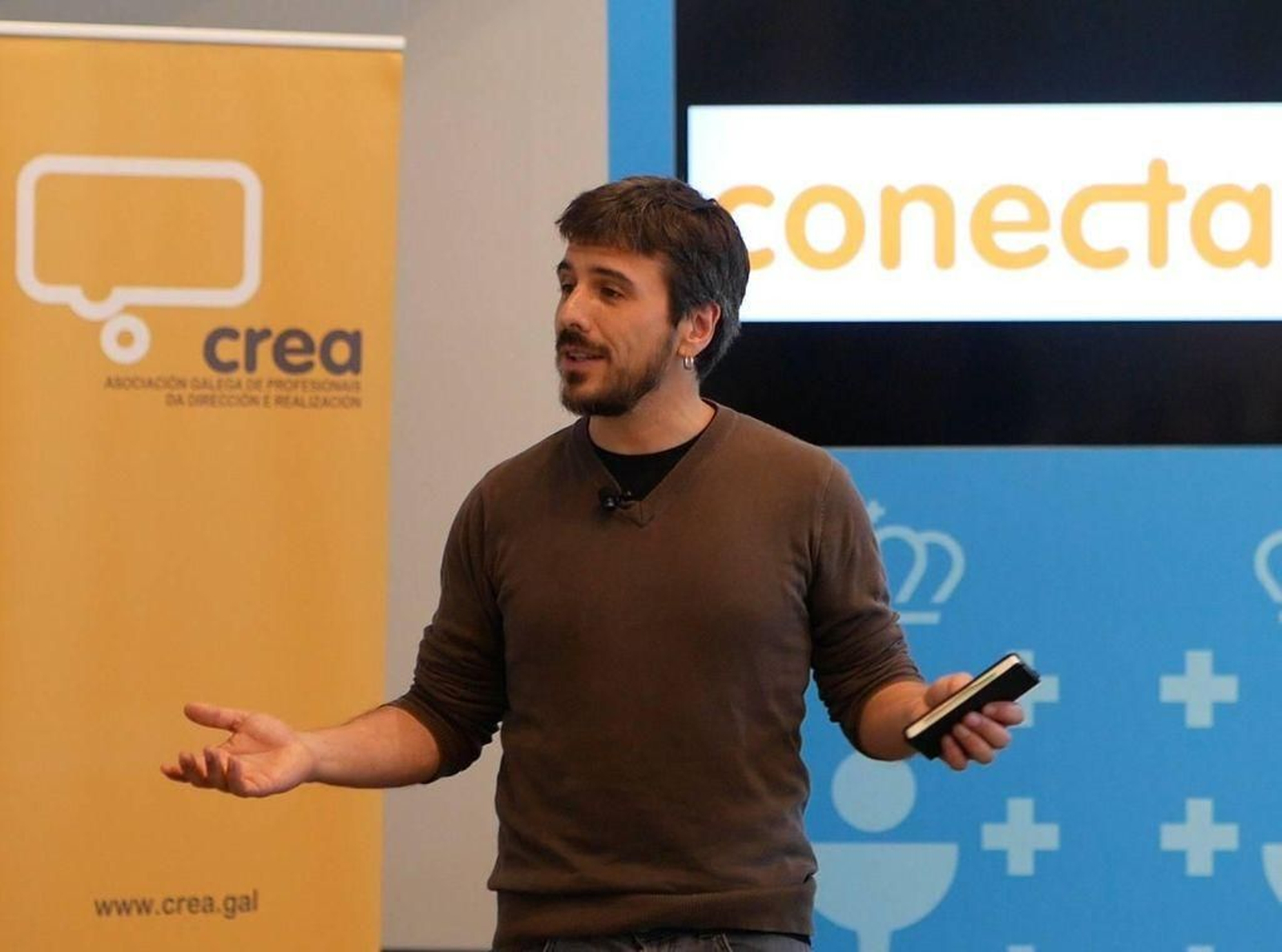 Fon Cortizo se estrena como presidente de CREA con Noemí Chantada, como vicepresidenta.