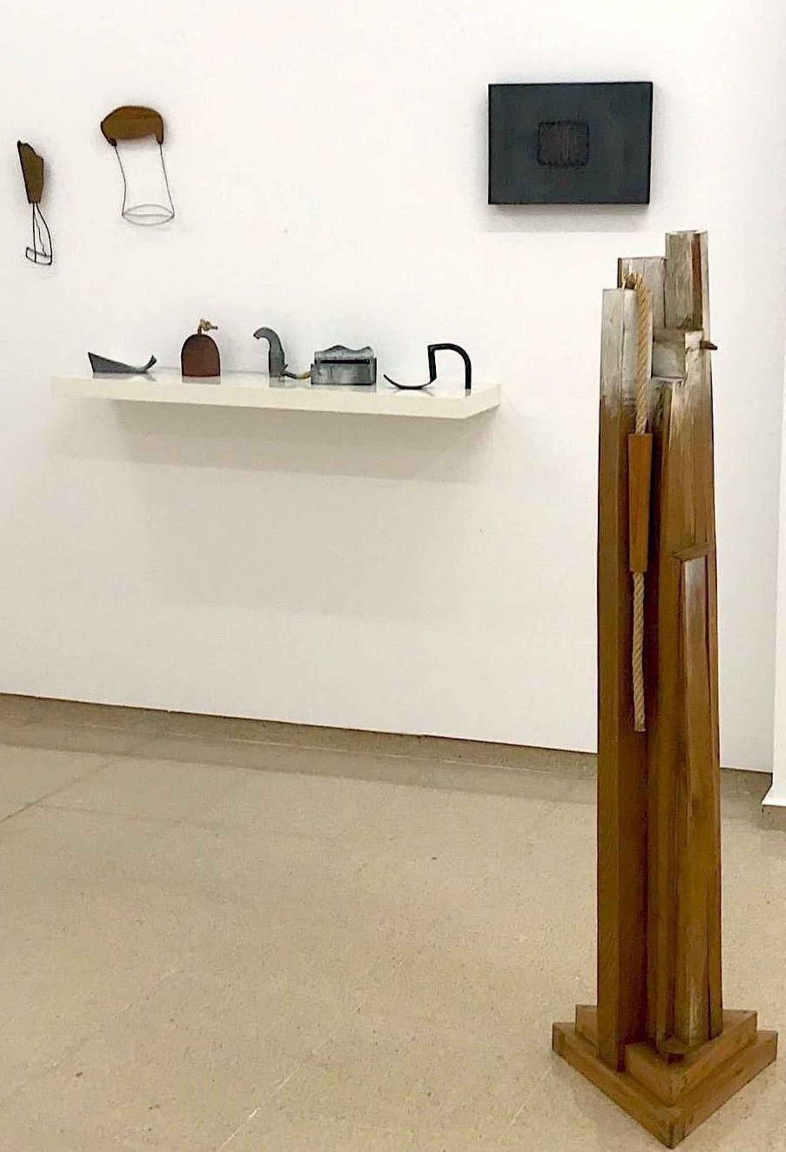 Espacio Basallo en la exposición de Marisa  Marimón