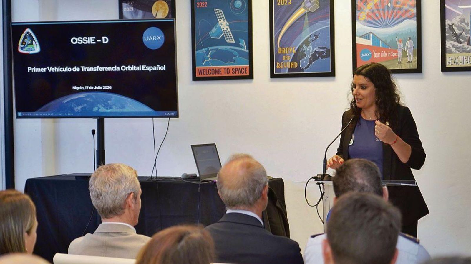 Yanina Hallak: “Seguimos escribiendo historia espacial de España”.