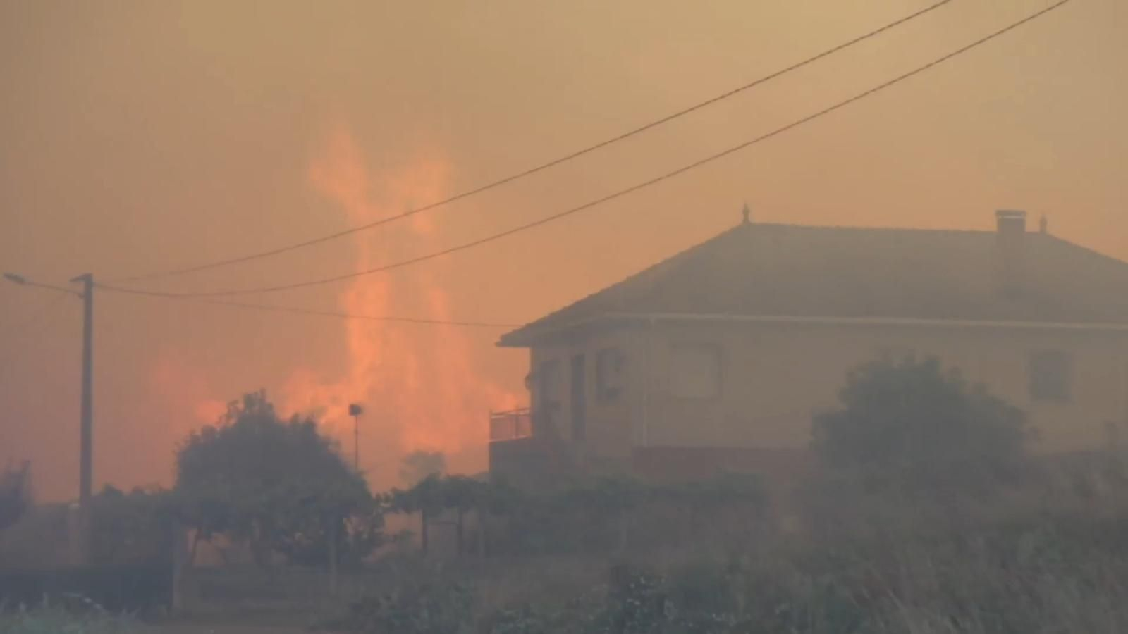 El incendio forestal en Monforte de Lemos _ Alberte08