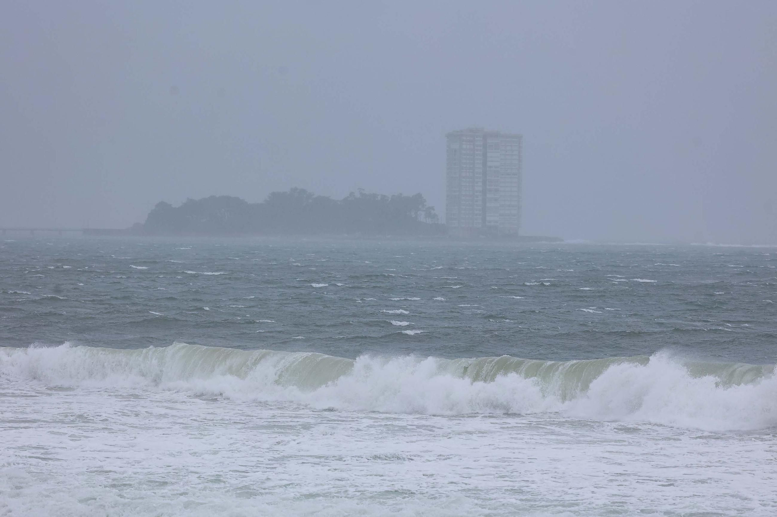 GALERÍA | Los estragos de la borrasca Herminia en Vigo