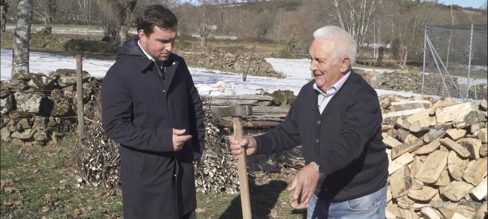 Un momento de la serie "Arrieiros somos", de Rubén Riós.