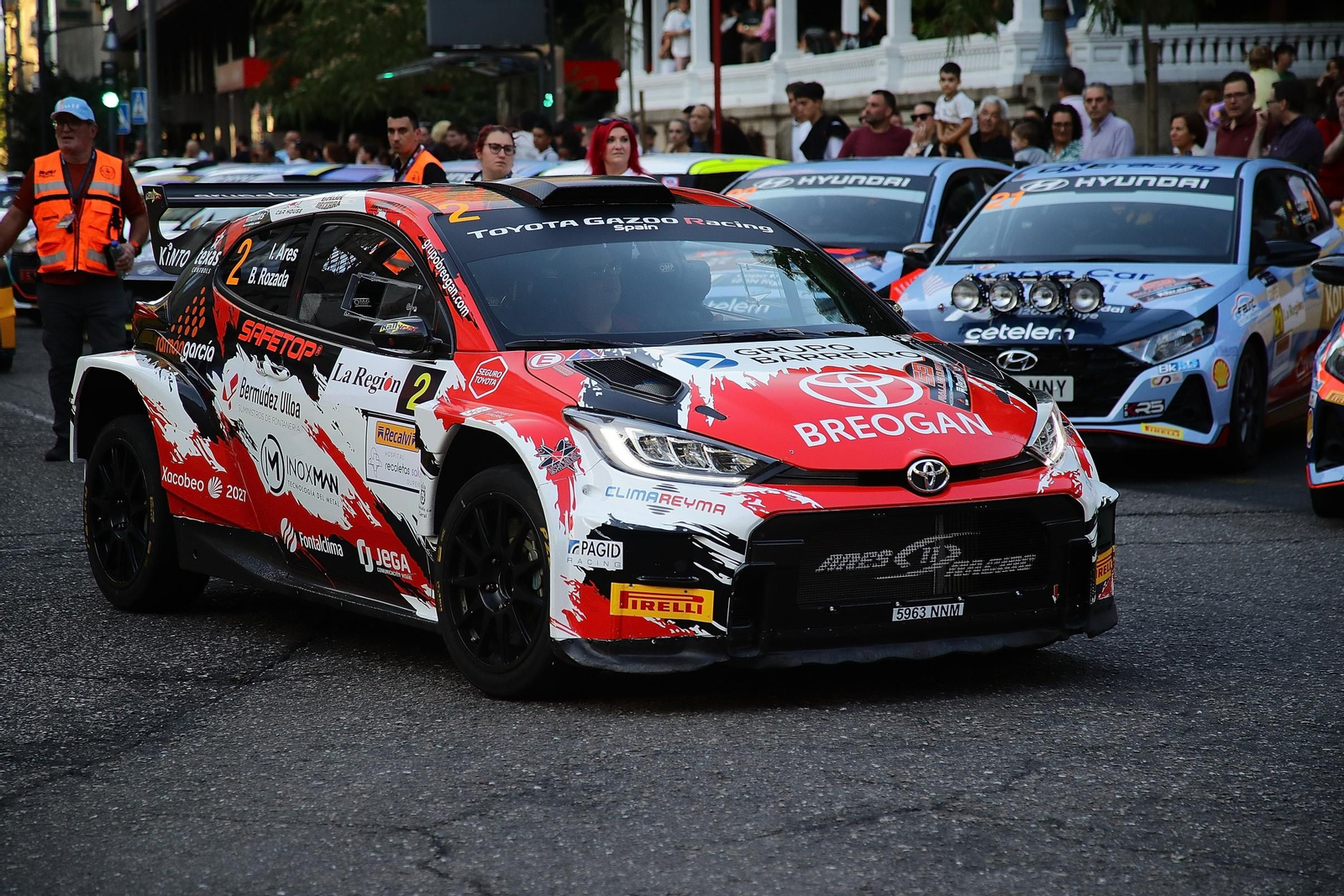 Galería | Arrancan los motores con la ceremonia de inauguración del Rally de Ourense, en fotos