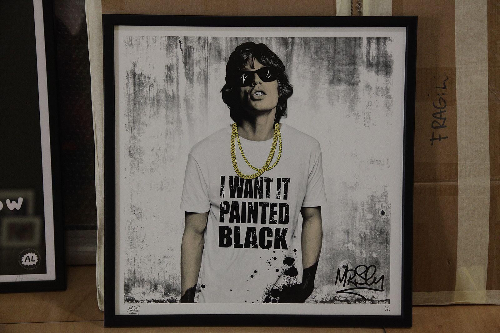 Piezas de la exposición The Rolling Stones // FOTOS: MIGUEL ÁNGEL