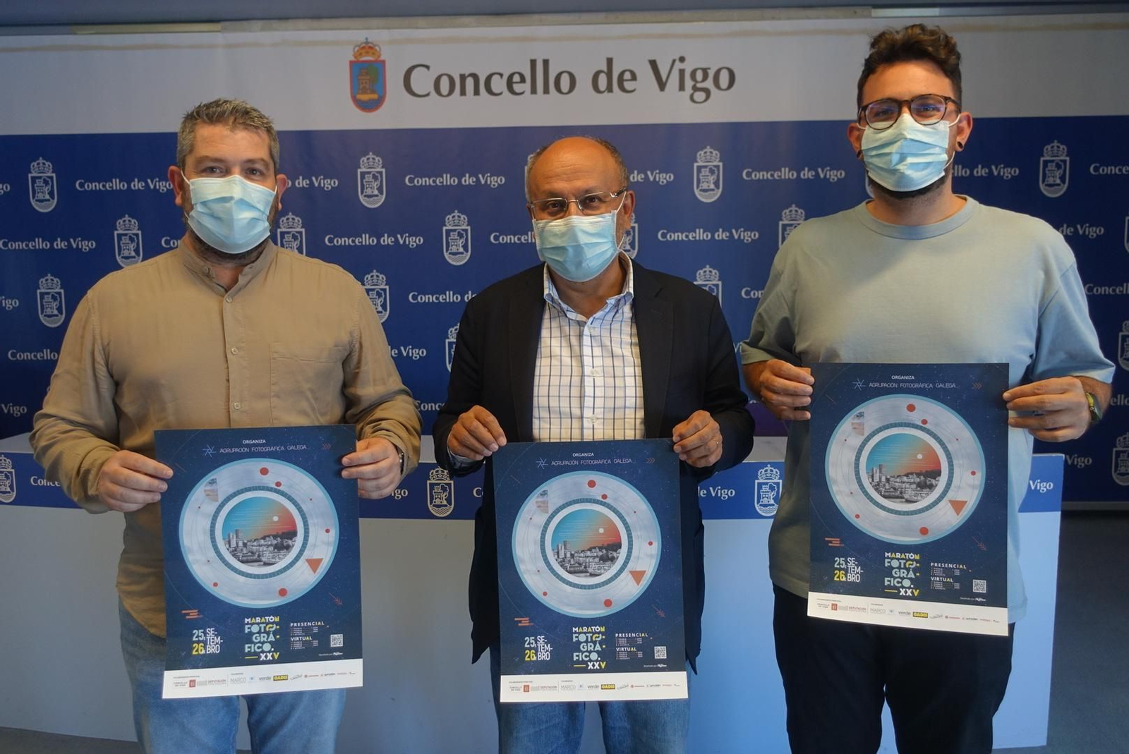 Presentación de la vigésimo quinta edición del Maratón Fotográfico de Vigo.