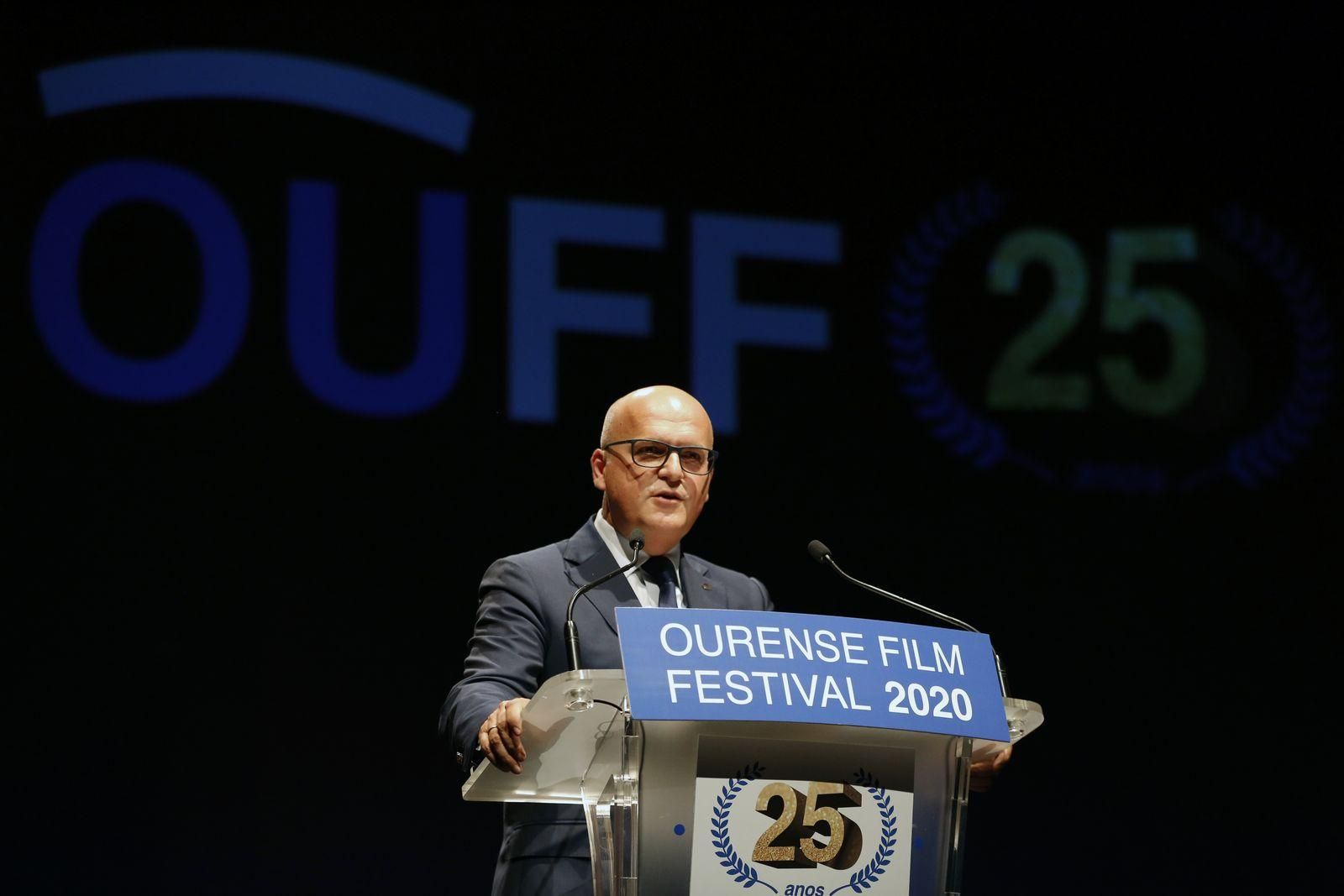 Intervención de Manuel Baltar // FOTOS: XESÚS FARIÑAS