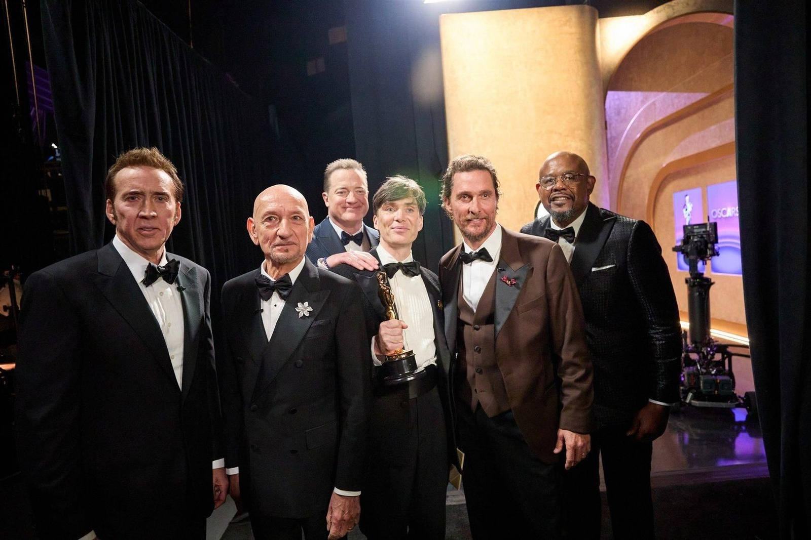 Cillian Murphy, ganador del Oscar a Mejor Actor por 'Oppenheimer'.