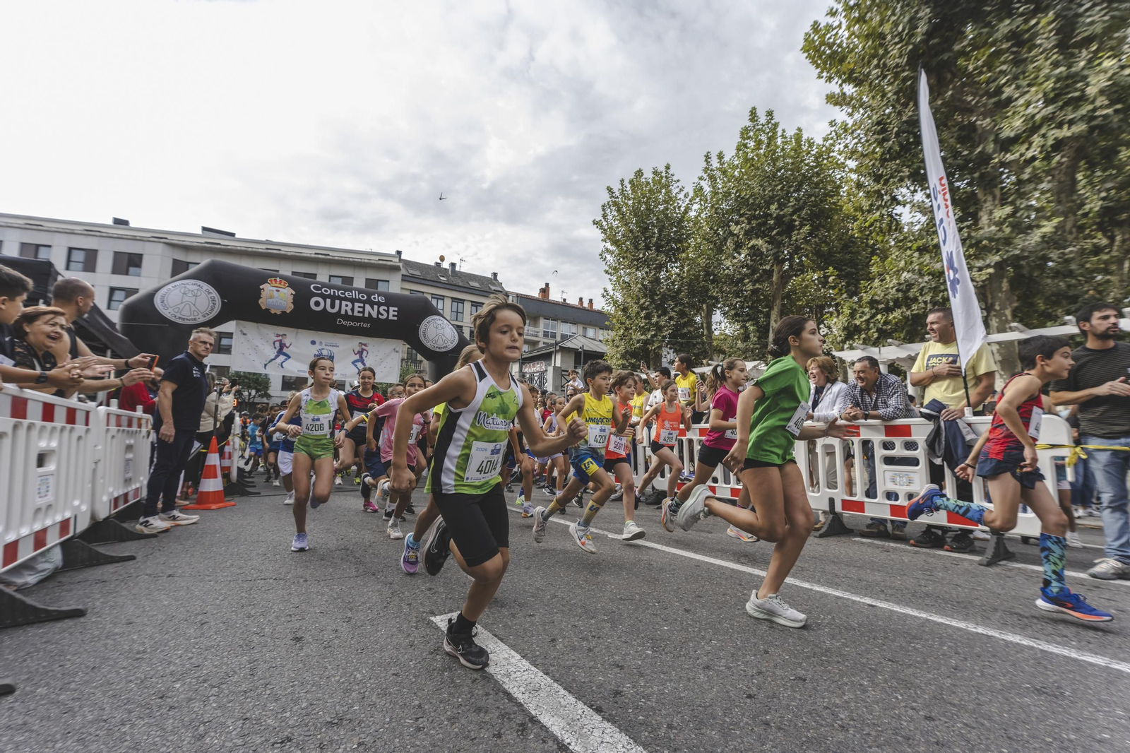 A Ponte disfrutó a máxima velocidad de Correndo por Ourense