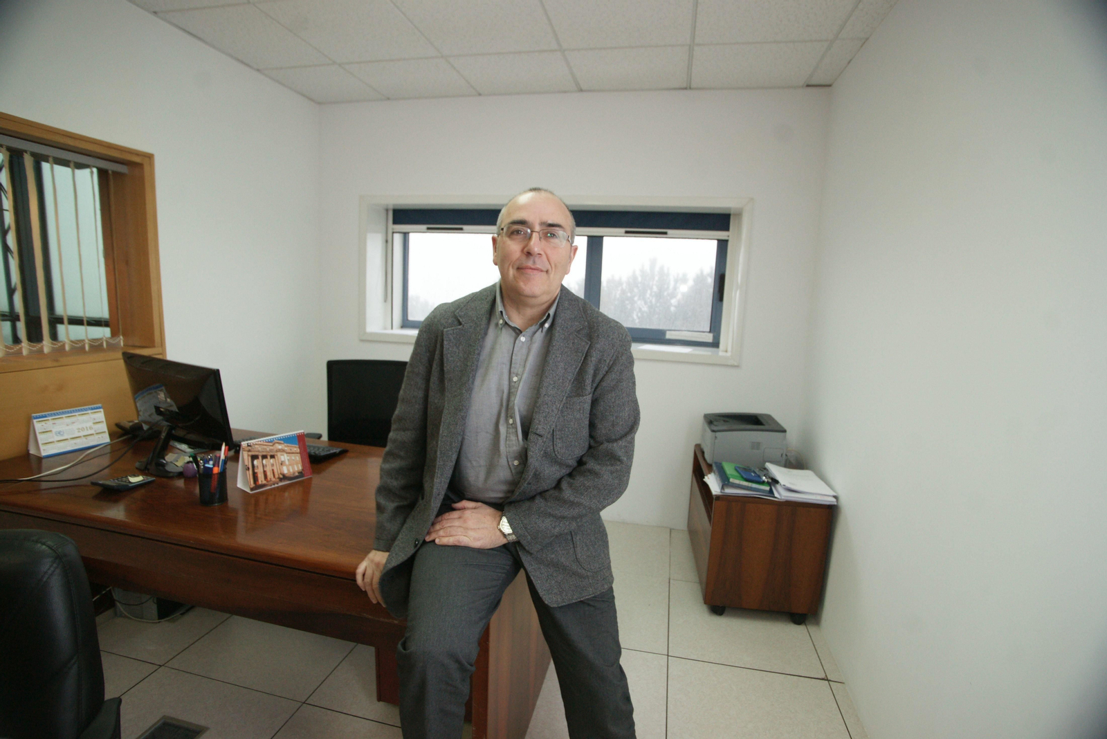 El director, Antonio Pino.