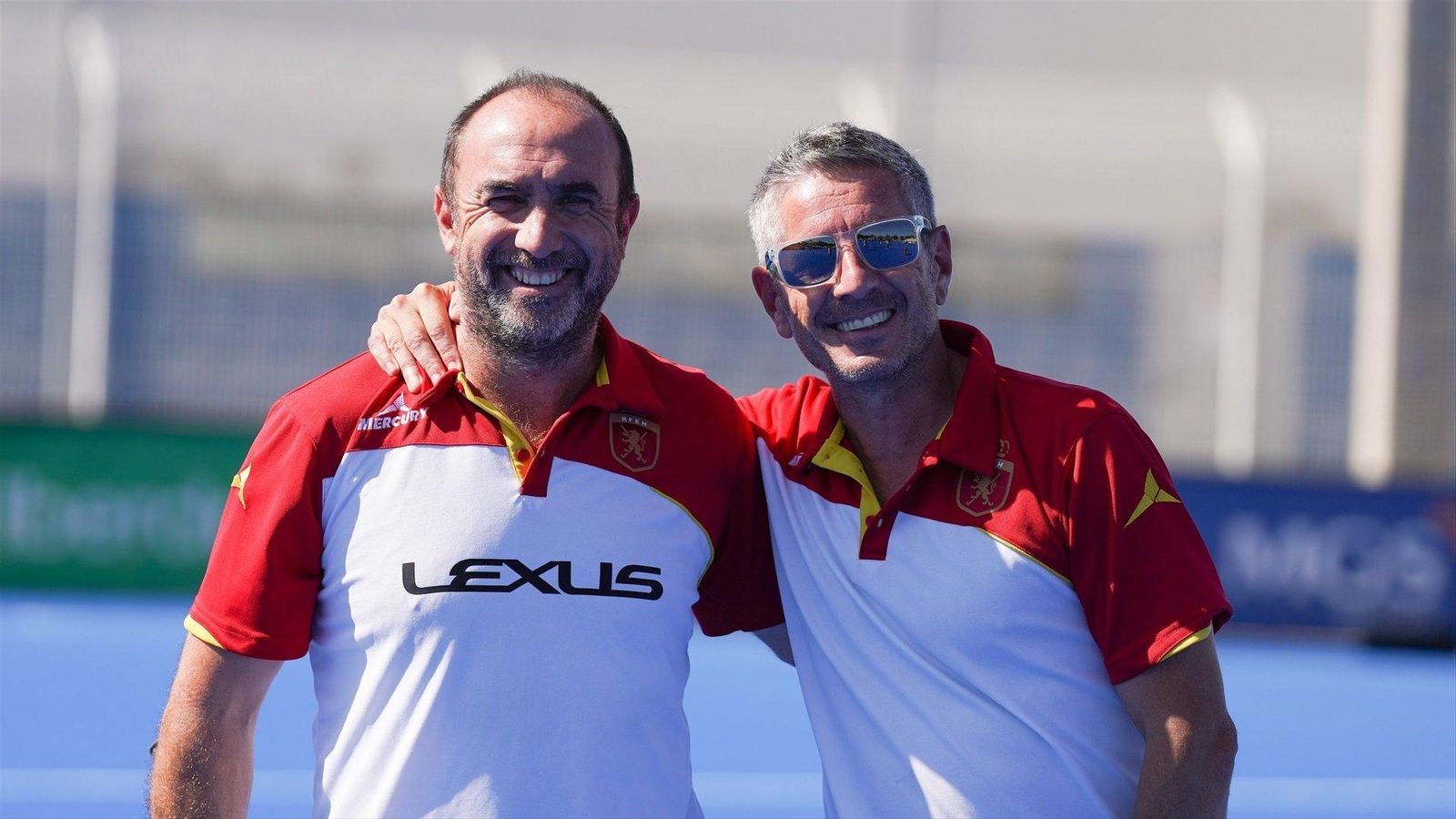 Carlos García Cuenca (dcha) junto a Eduardo Aguilar (izda). Foto: EP.