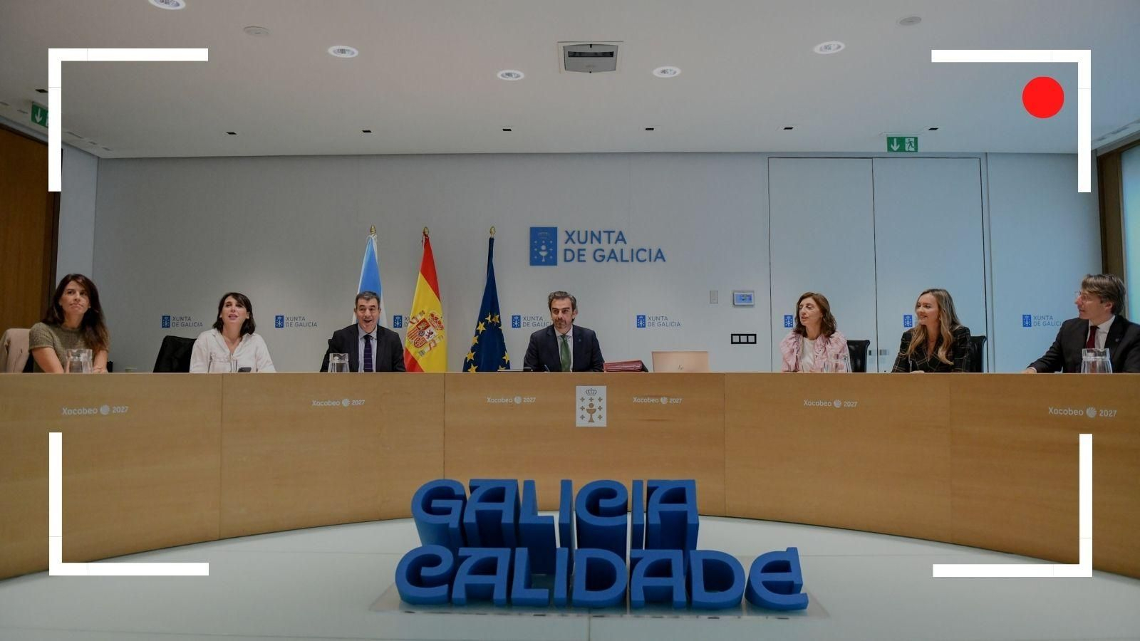 El Consello de la Xunta de Galicia de este lunes