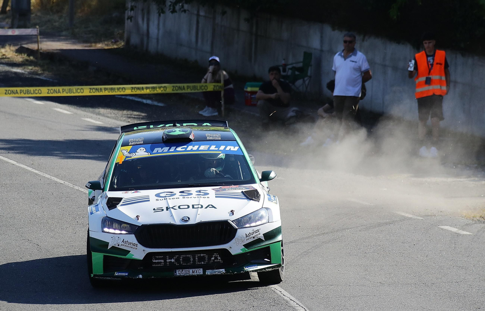 Galería | El tramo de Taboadela marca el inicio del segundo día del Rally de Ourense 2026, en fotos