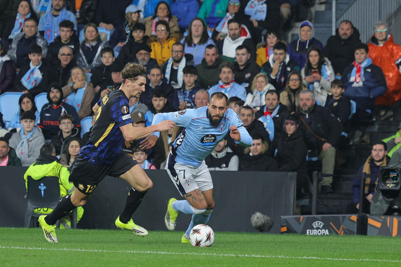 Galería | El Celta recibe al Lille en Balaídos