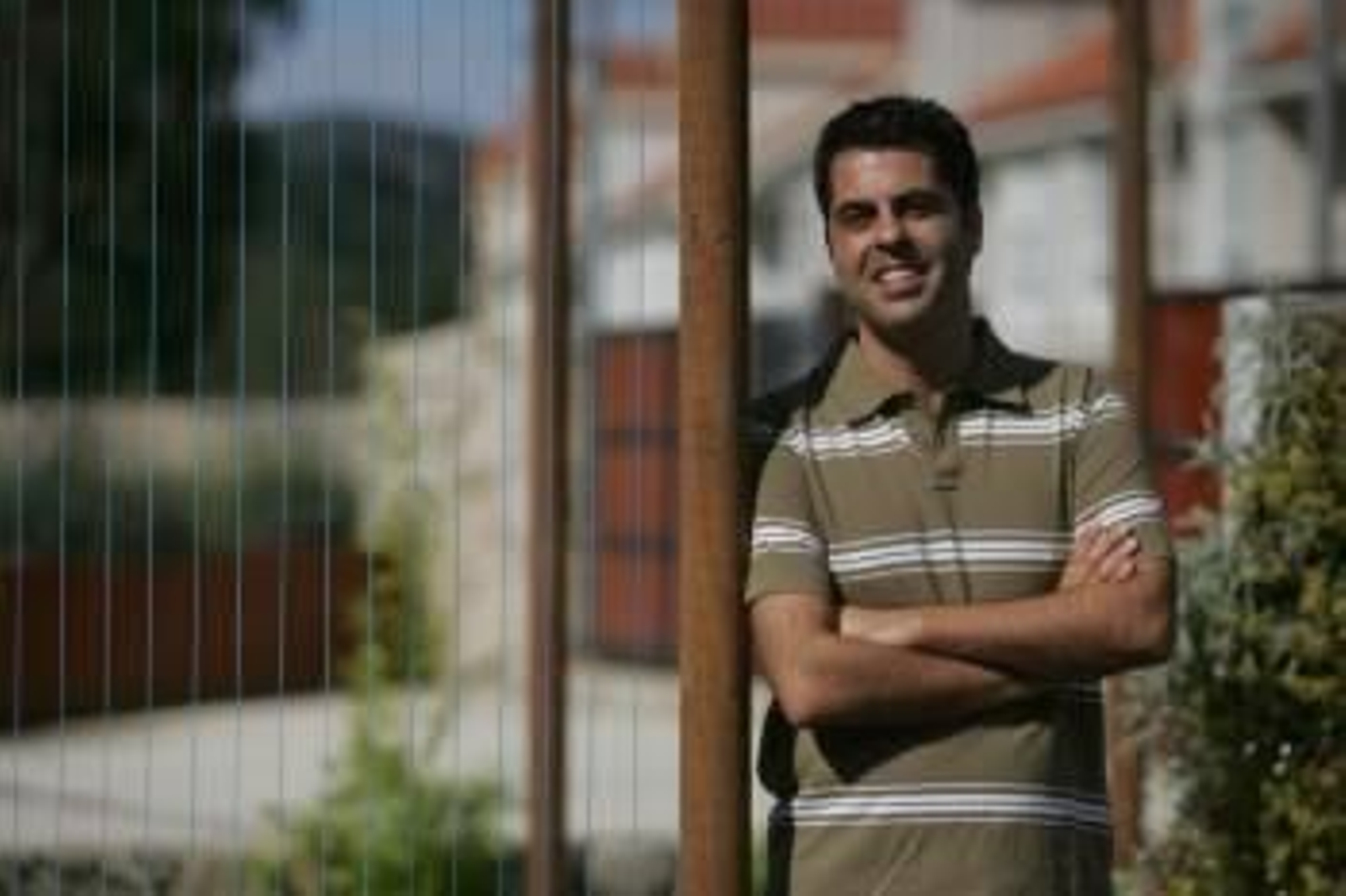 Manuel Richart, ayer en Allariz. (Foto: MARCOS ATRIO)