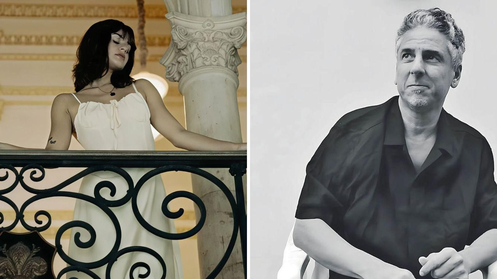 La joven Yoselyn, retratada por Martiño Ramos (i) Y el prófugo intentaba atraer chicas mediante la fotografía (d)