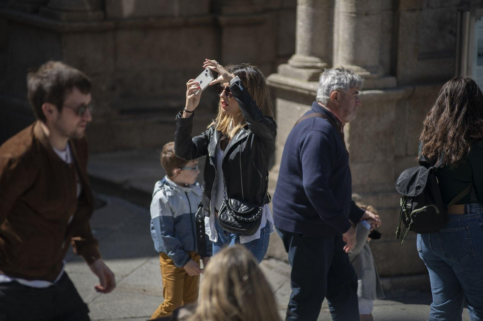 Turistas en Ourense (XESÚS FARIÑAS)