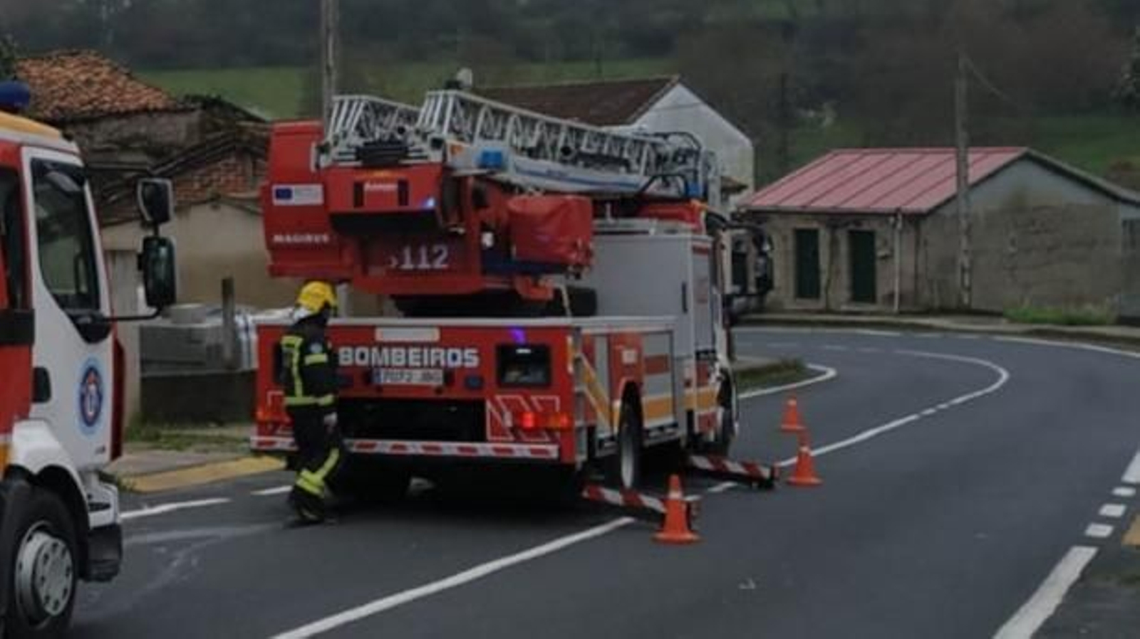 Bomberos.