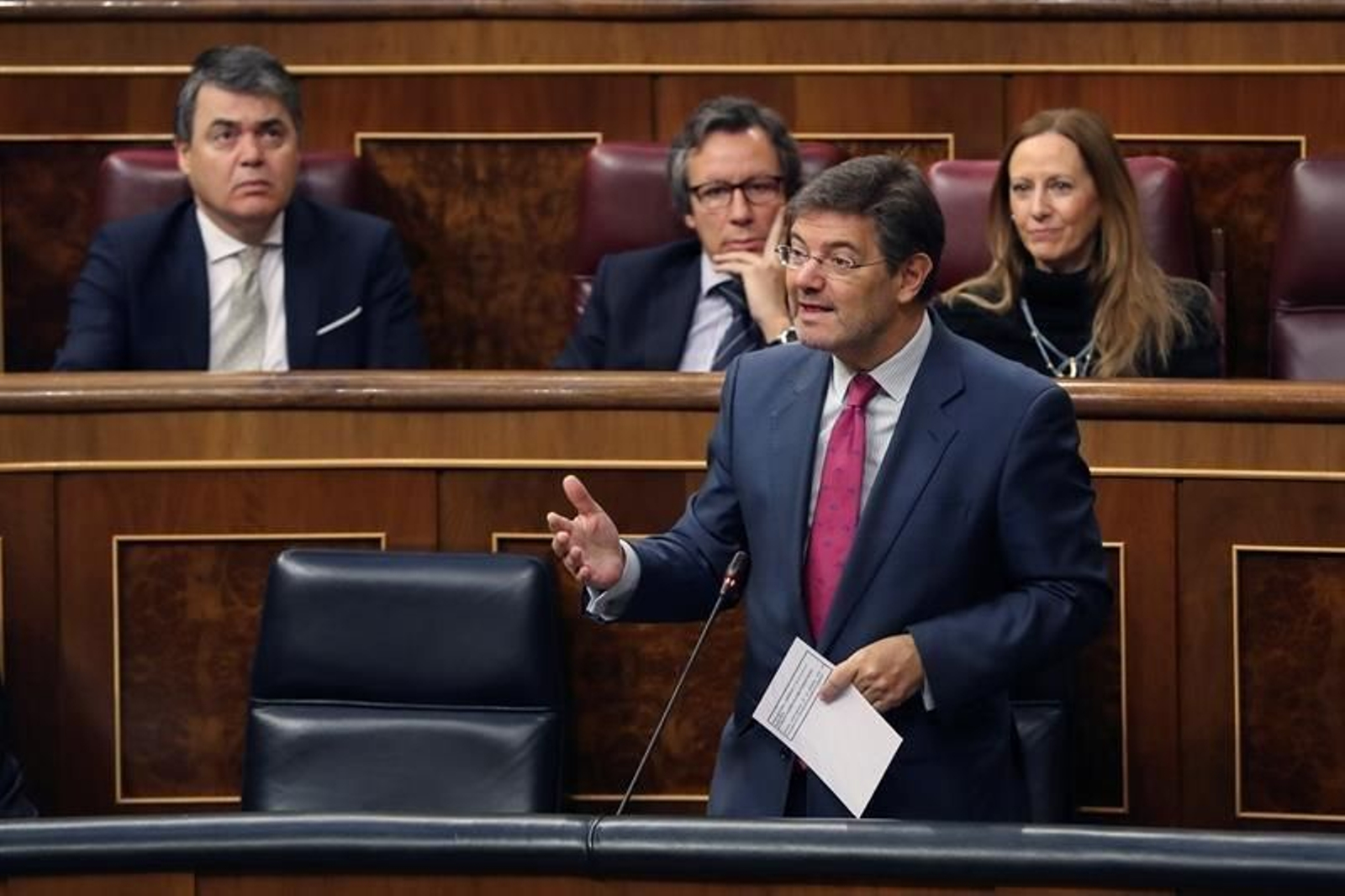 Catalá en el Congreso.