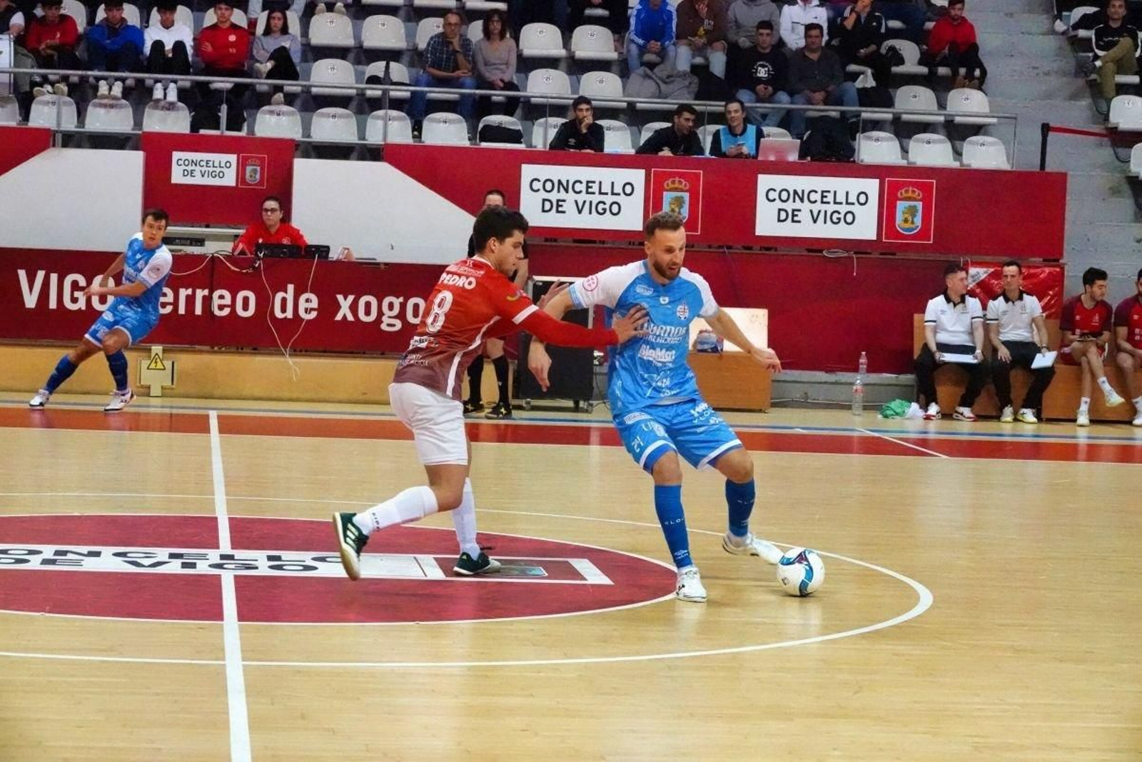 Adrián Alonso ‘Pola’ jugó el pasado mes de noviembre la Copa Xunta en el pabellón de As Travesas.