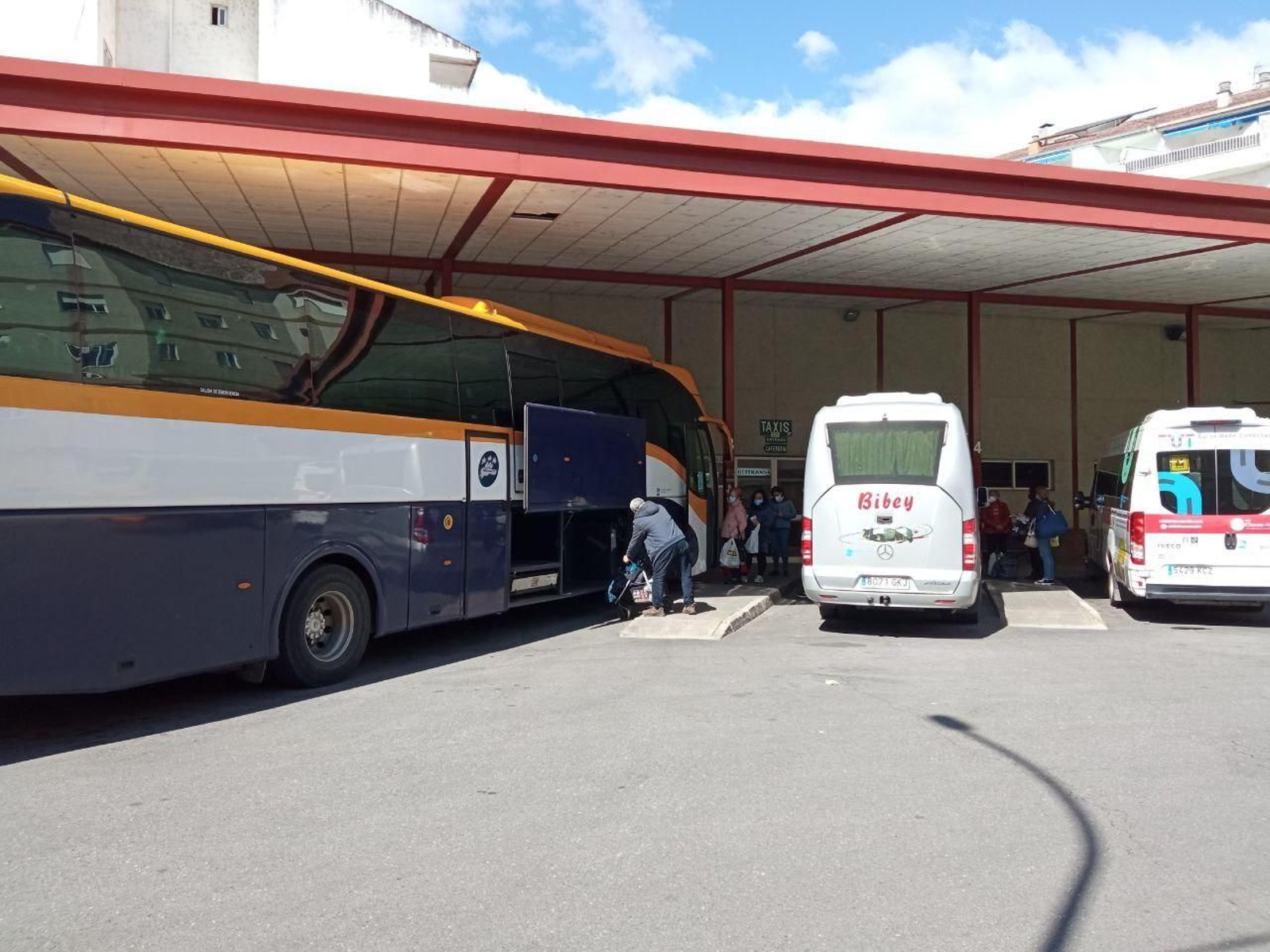 Estación de autobuses de Verín. (Foto: C.C.).