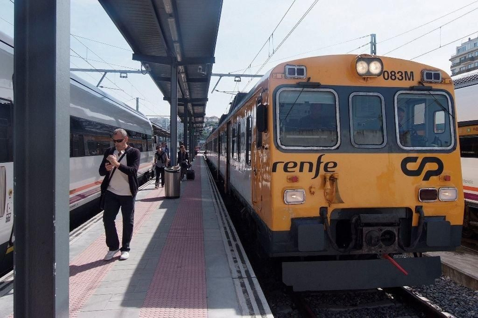 El tren Celta, que hace el recorrido a diario en dos horas entre Vigo y Oporto.