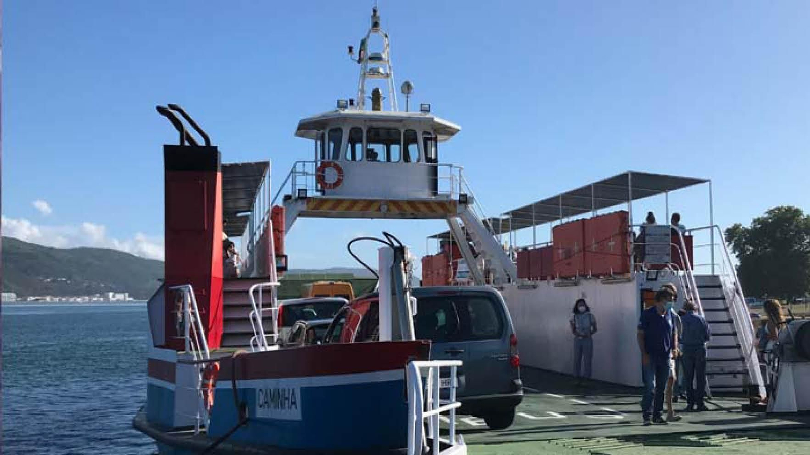 El ferry Caminha-A Guarda es la única conexión efectiva actual, pero ahora se limita a personas.