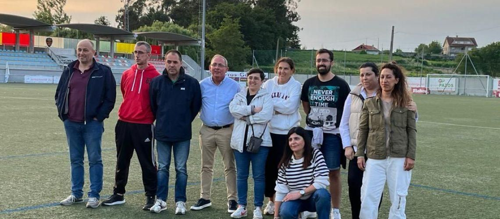 Imagen de la directiva, presidida por Virginia Ricón, en el momento de formación en 2023.