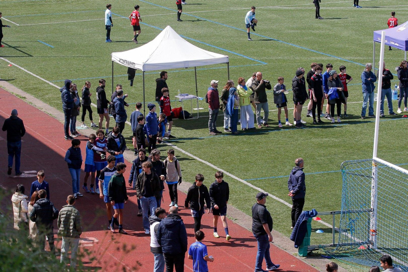 Torneo europeo de fútbol gaélico en Montecastelo.