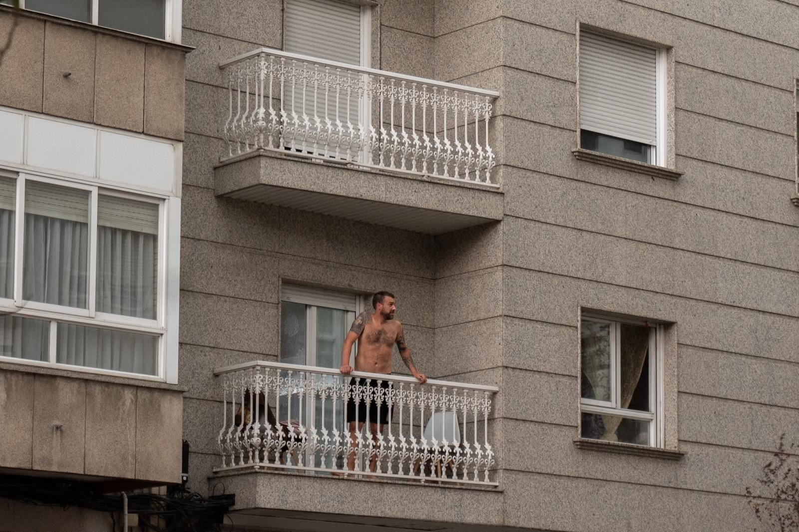 Galería | La ola de calor se despidió con intensas tormentas en Ourense, en fotos